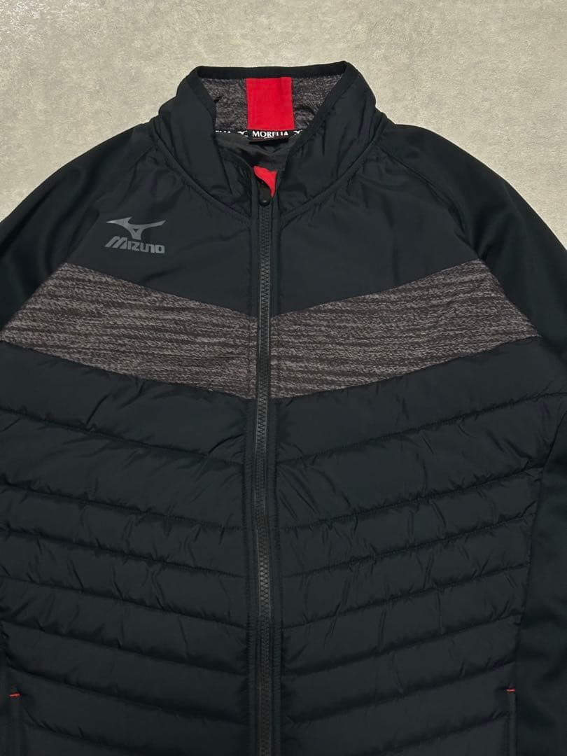 未使用 MIZUNO モレリア テックフィルコート 中綿ジャケット 黒 2XL