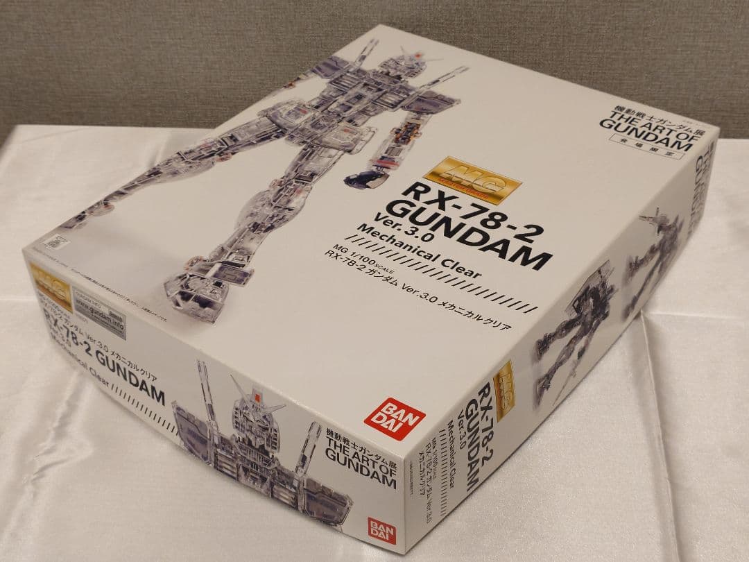 MG 1/100 ガンダム Ver.3.0 メカニカルクリア