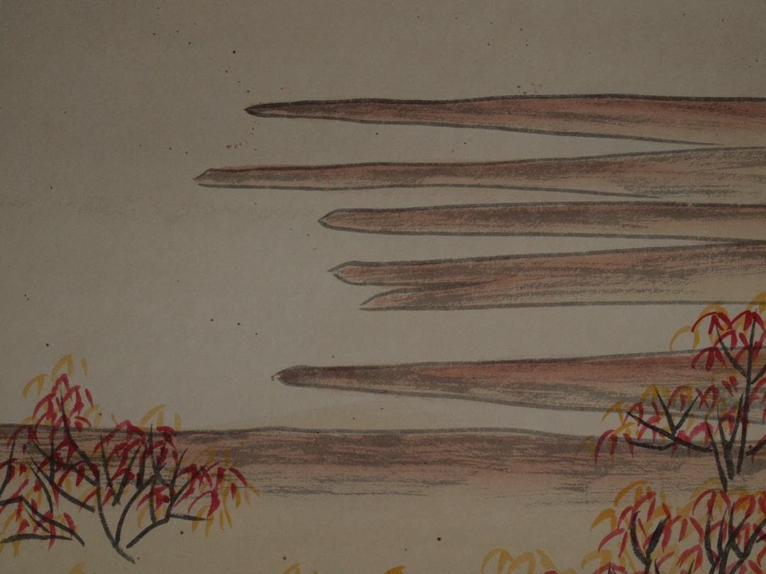 古美術　中国近代画家張大千作　激安骨董品　肉筆保証 AK2169A9-2