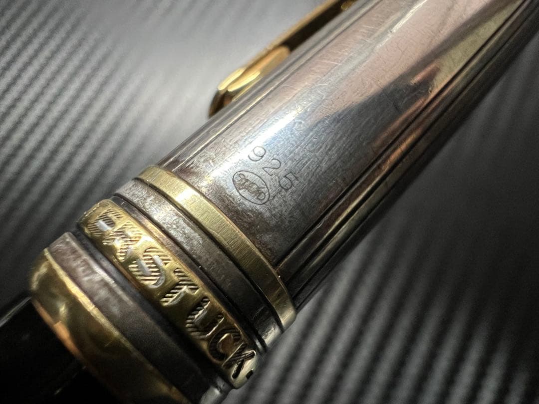 モンブラン 1441 ソリテール M 中字 スターリングシルバー 万年筆