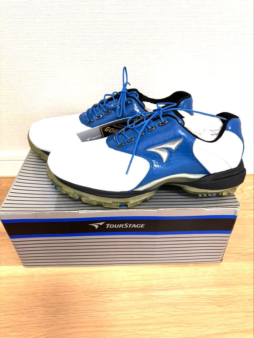 【新品】TOURSTAGE ゴルフシューズ GORE-TEX 26.5センチ