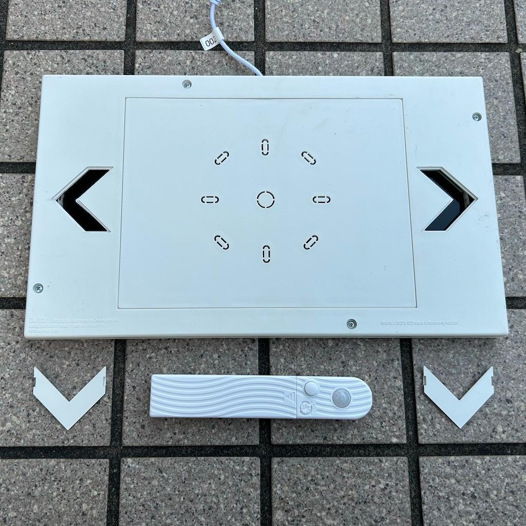 米軍　非常灯　看板　ミリタリー 白