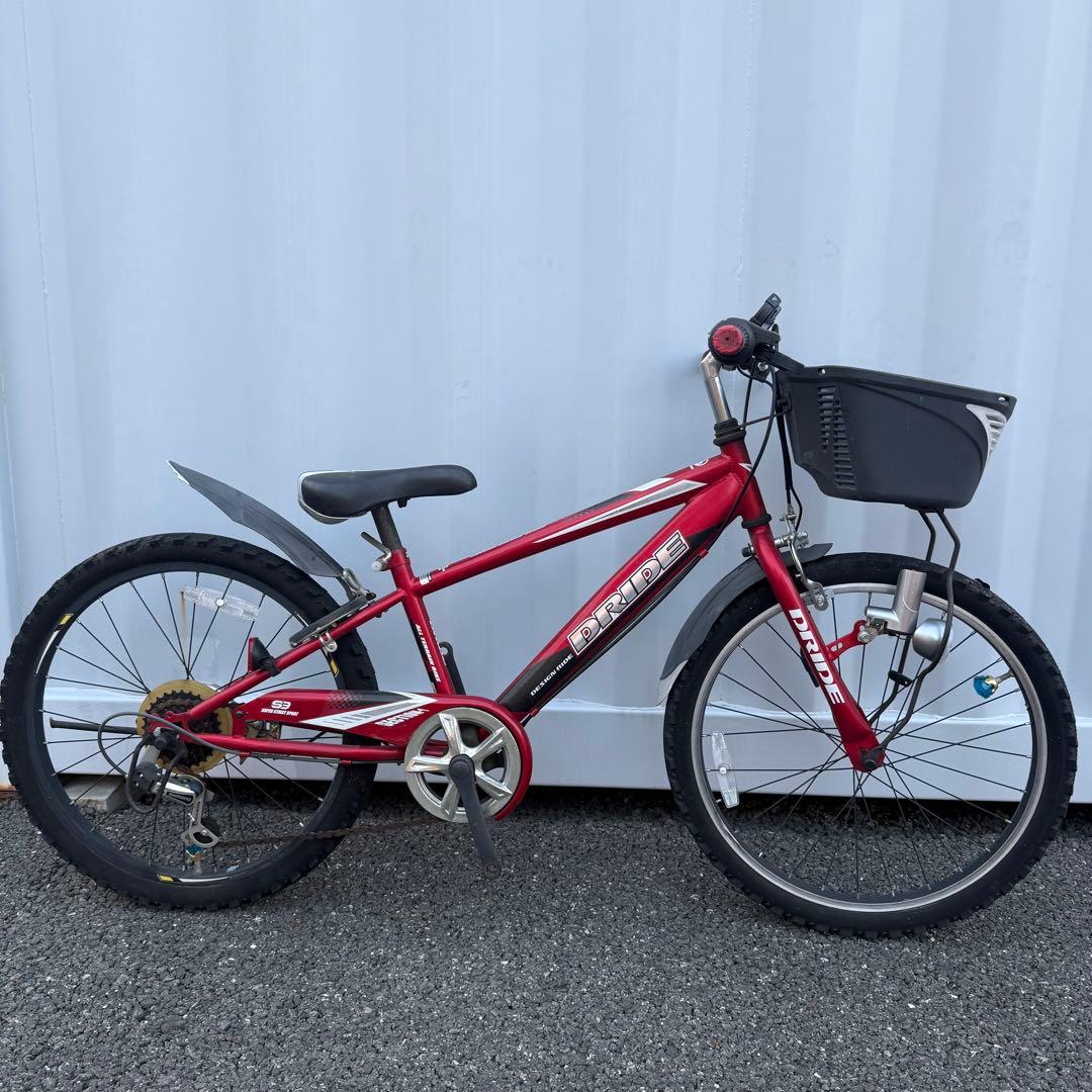 子供用自転車 22インチ DRIDE S3 身長135cm以上 定価3.6万円