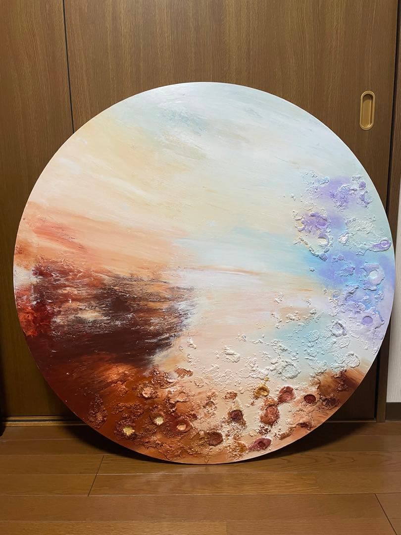油絵(さくら、夏海、木星)