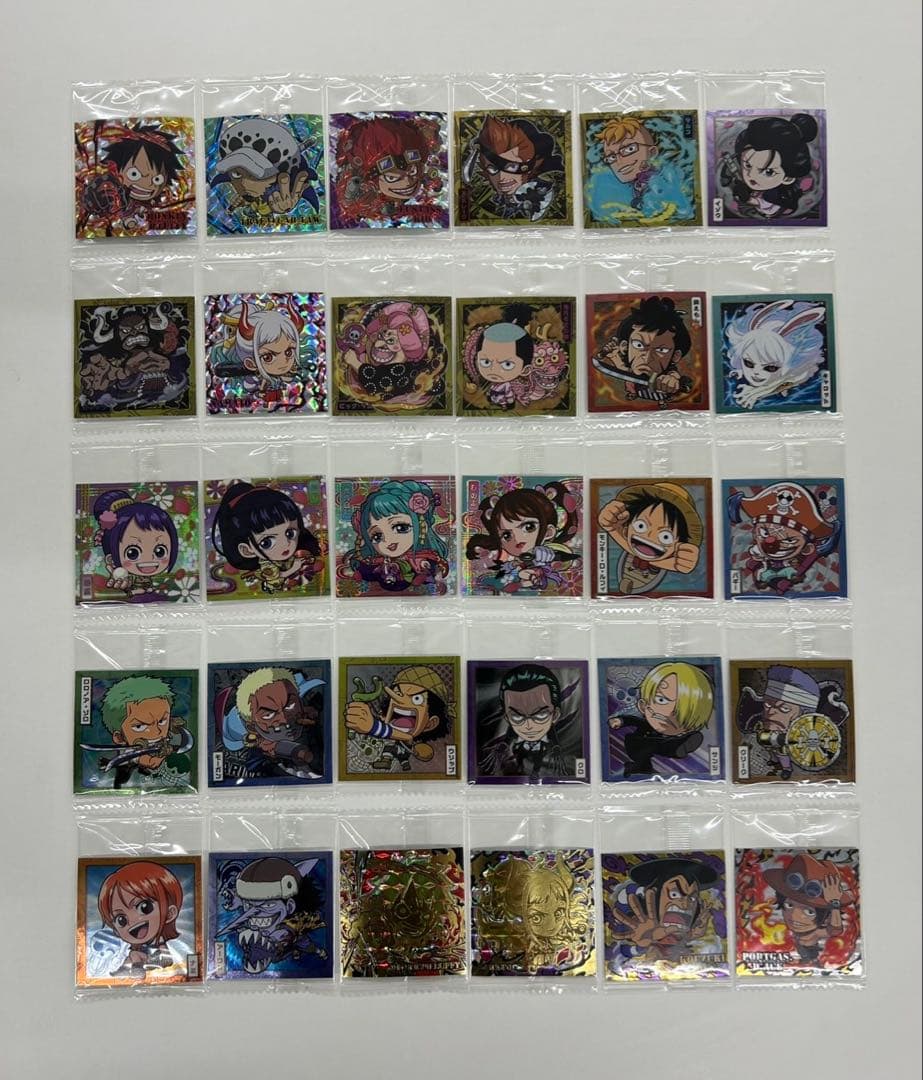 ワンピース　大海賊　シール　ウエハース　LOG1 フルコンプ