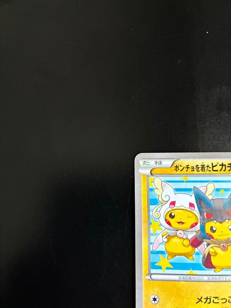 ポンチョを着たピカチュウ：「強（つよ）★カワ ピカチュウのメガキャンペーン第1…