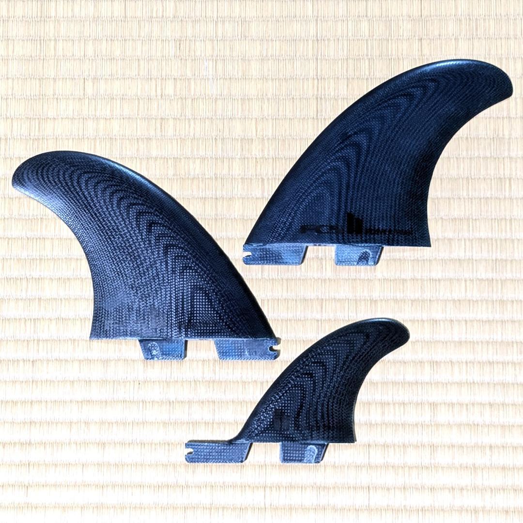 サーフィン・ボディボード FCS II POWER TWIN + STABILISER FIN SET