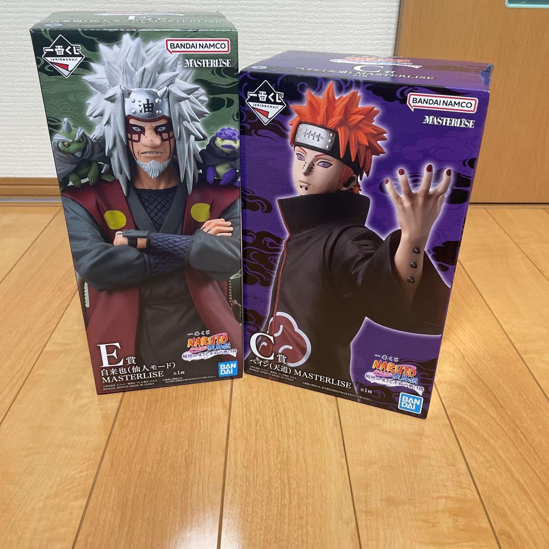 一番くじNARUTO E賞　自来也フィギュア C賞ペイン　フィギュア