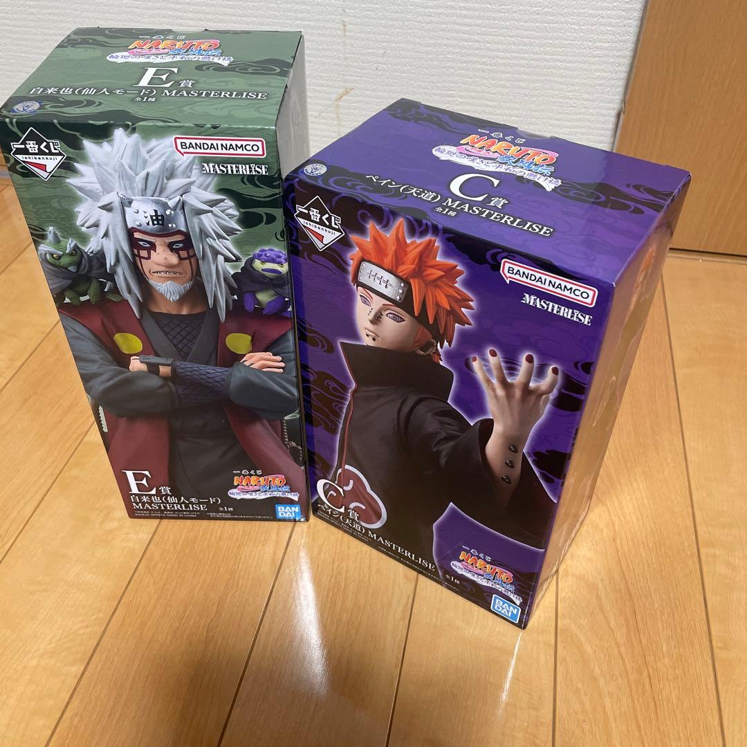 一番くじNARUTO E賞　自来也フィギュア C賞ペイン　フィギュア