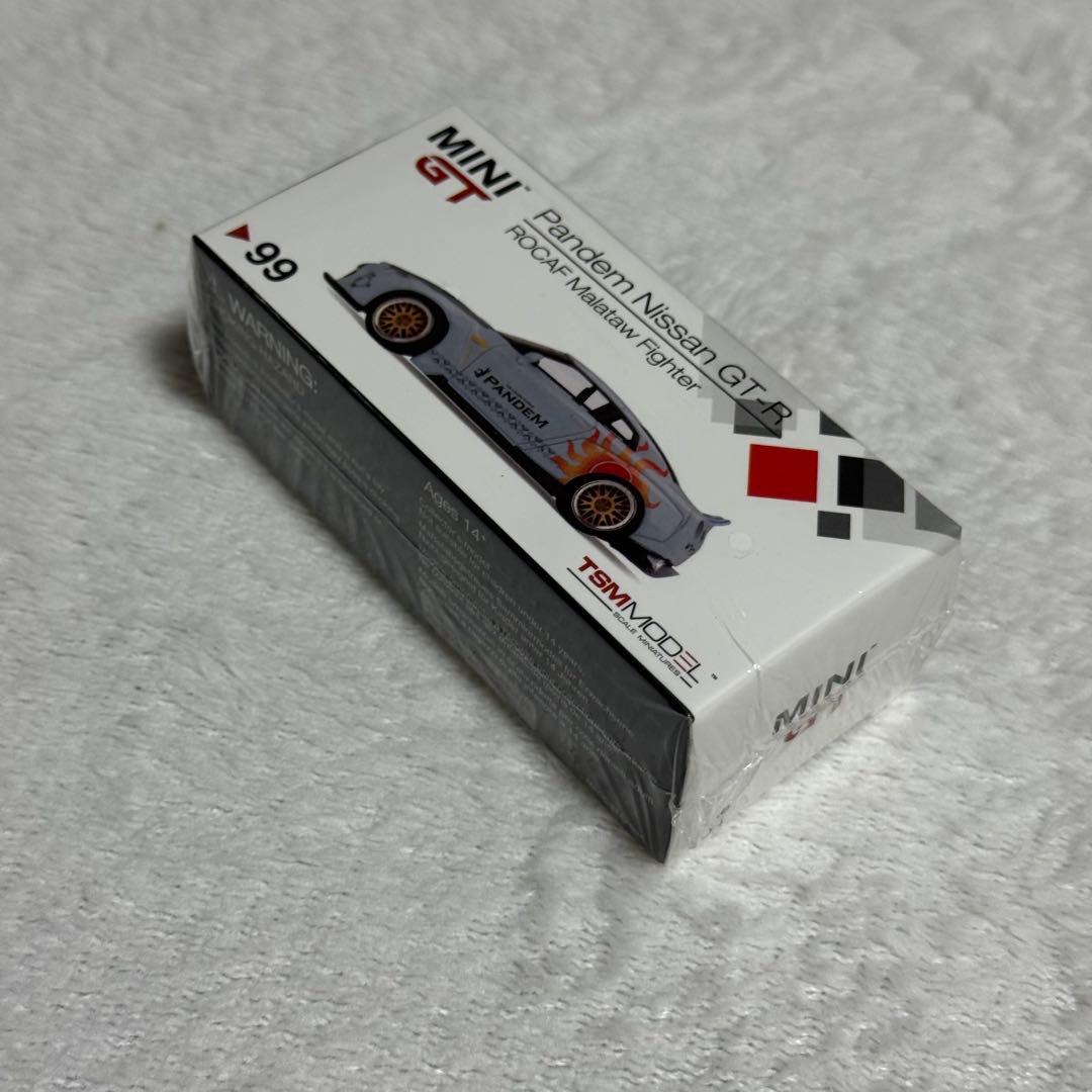 MINI GT パンデム 日産 GT-R ROCAF マラタウファイター #99