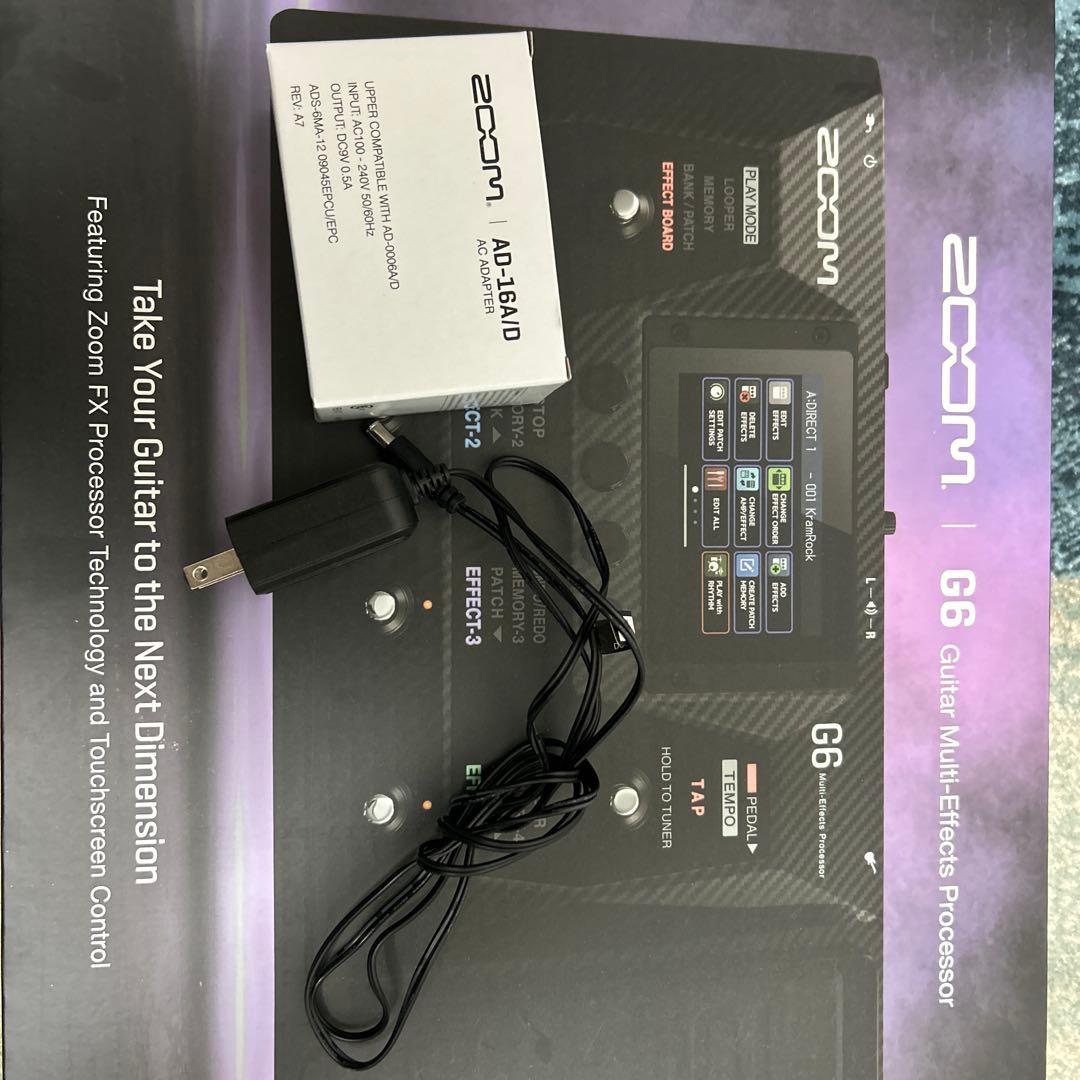 ZOOM マルチエフェクター G6 全部セット