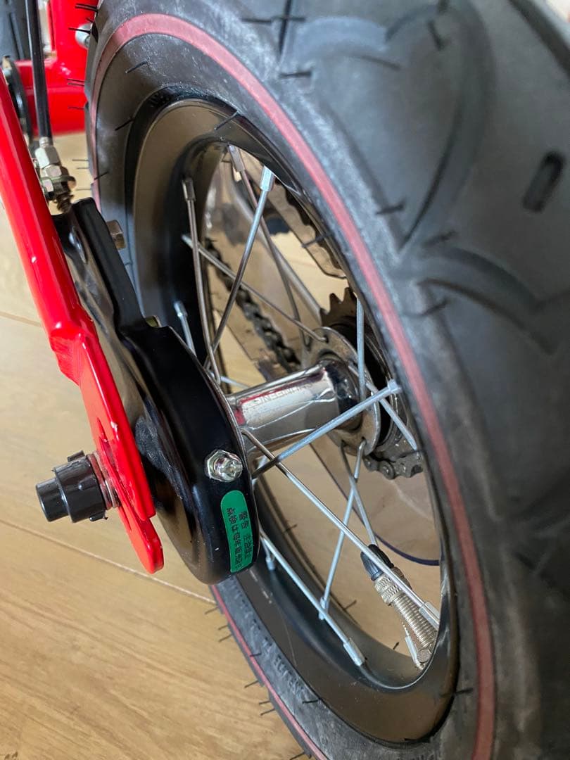【美品】Henshin Bike へんしんバイク 12インチ 赤￼