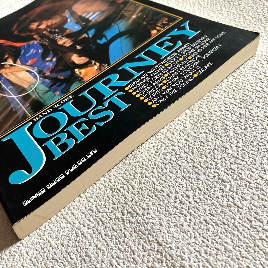 JOURNEY BEST バンドスコア　楽譜本　ジャーニー