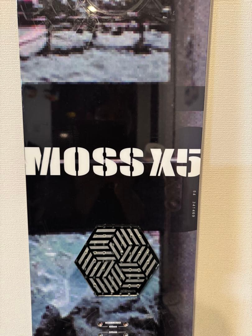 国産　MOSS X5 スノーボード　154センチ
