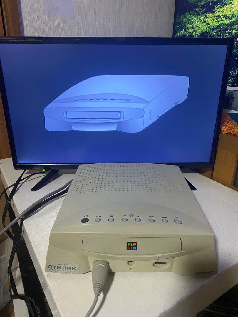 BANDAI♢ピピンアットマーク 本体♢非売品♢起動確認済み♢付属品付き