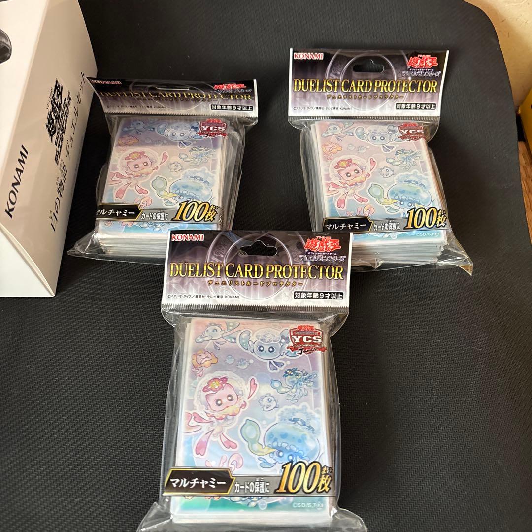 遊戯王 白の物語デュエルセット + カードプロテクター3セット