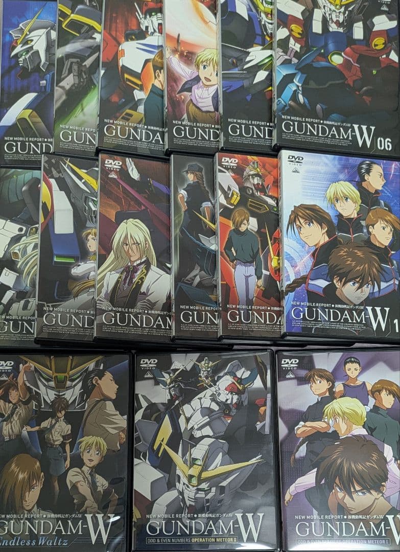 新機動戦記ガンダムW メモリアルボックス版 DVD全巻セット (初回限定版)