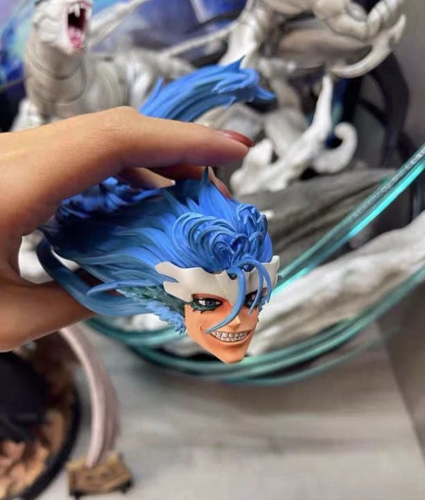 BLEACH 黒衣少年図 グリムジョー ガレージキット ガレキ スタチュー⑥