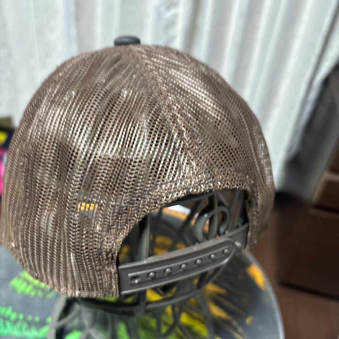 希少　ビンテージ　Bass Pro Shops レザー　メッシュ　ブラウン