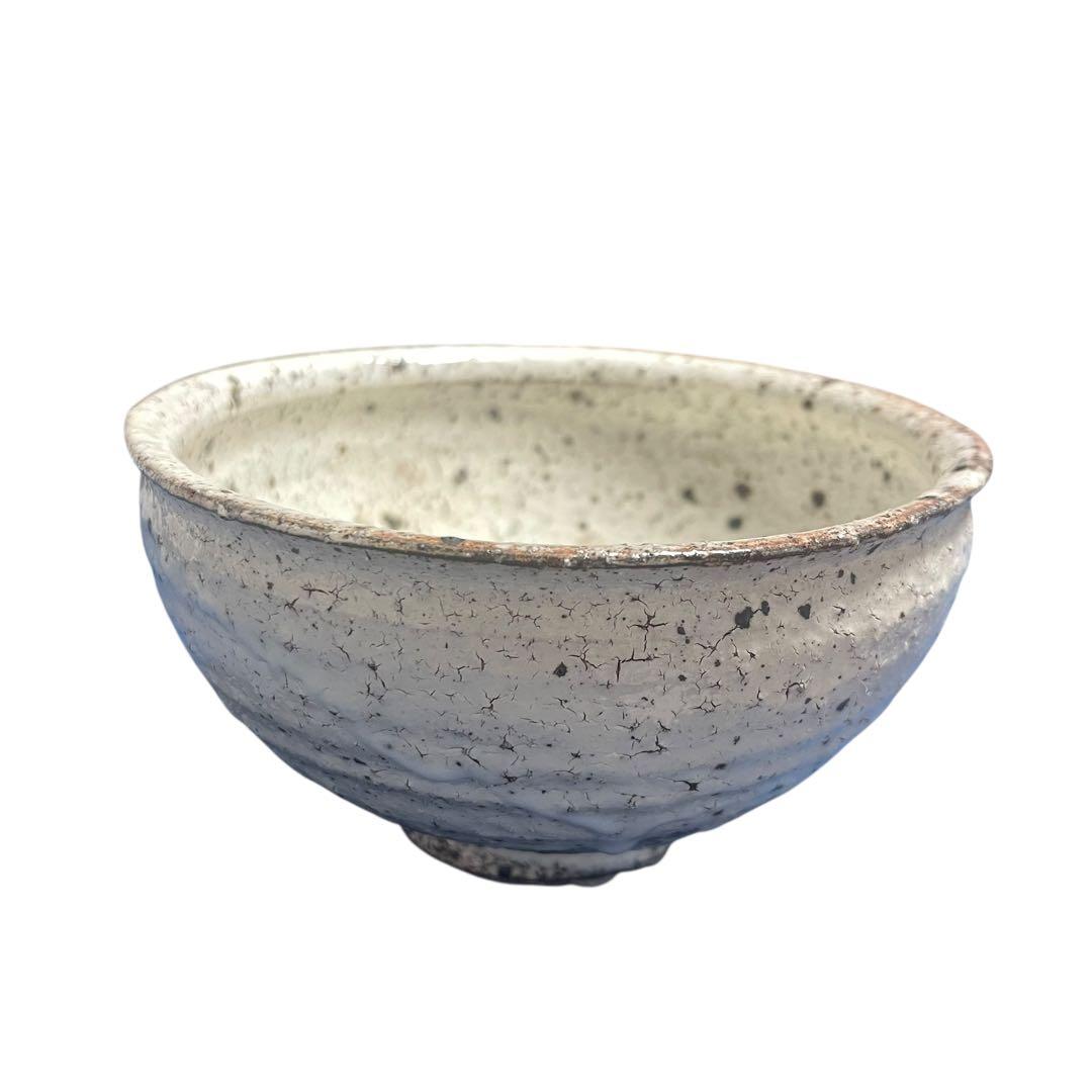 粉引中鉢　作家もの　土物