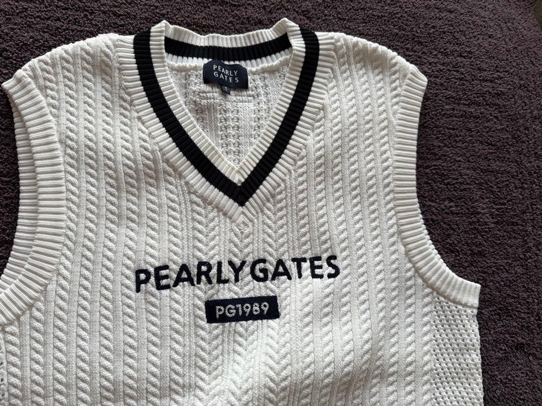 ⭐︎新品未使用⭐︎PEARLY GATES PG1989 Vネックベスト5サイズ