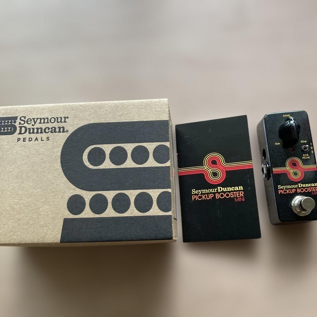 エフェクター　PICKUP BOOSTER miniブースター　セイモアダンカン