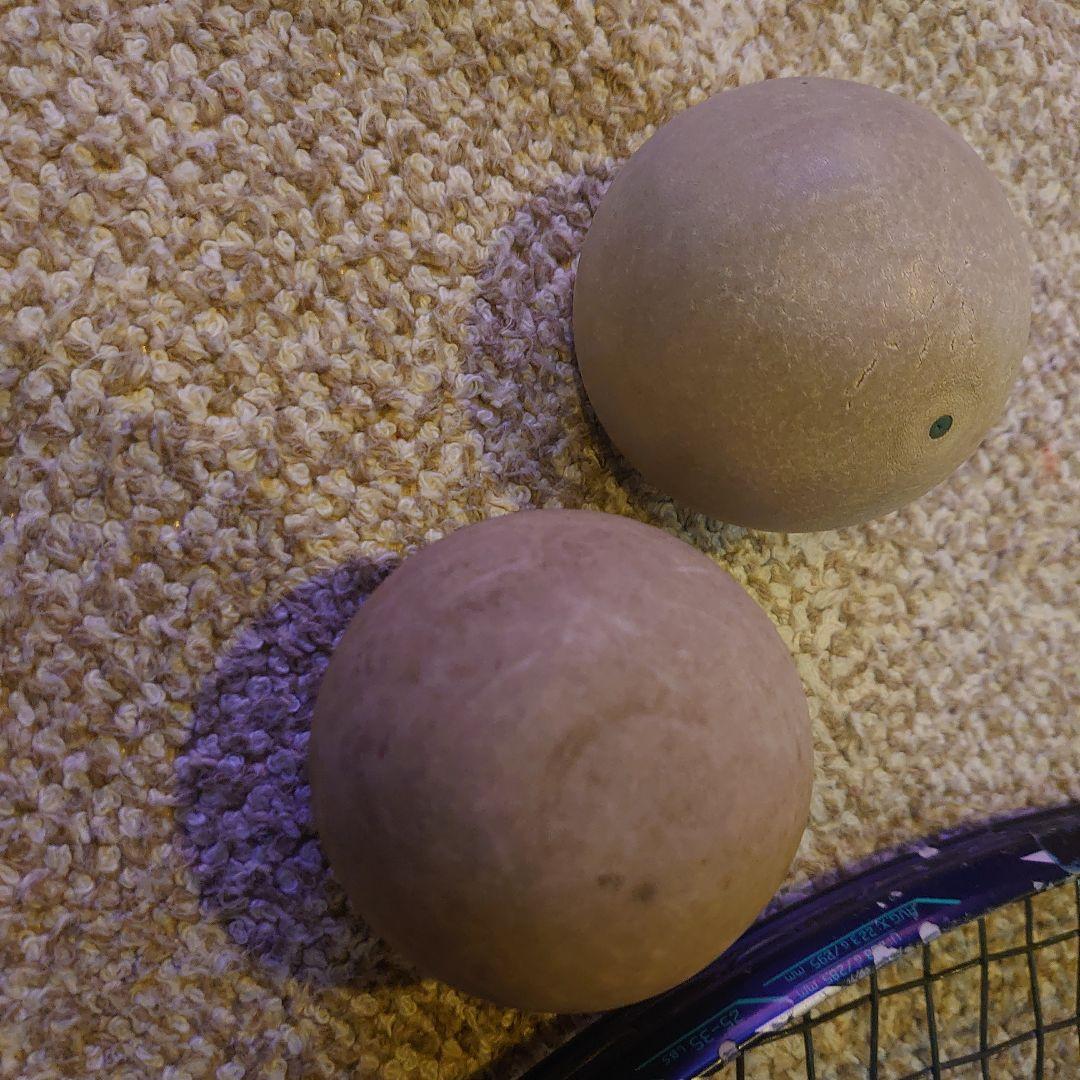初心者におすすめMIZUNO＋YONEXソフトテニスラケット2本セットボール付き