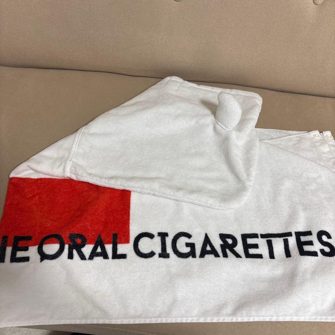 THE ORAL CIGARETTES フード付きタオル