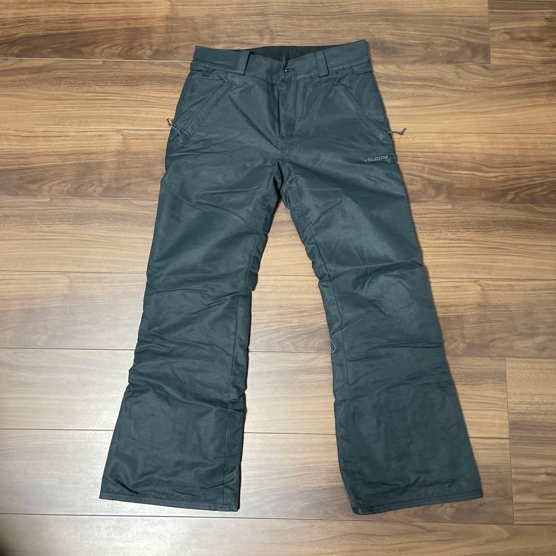 VOLCOM スノーボードウェア上下　子供用　赤黒迷彩