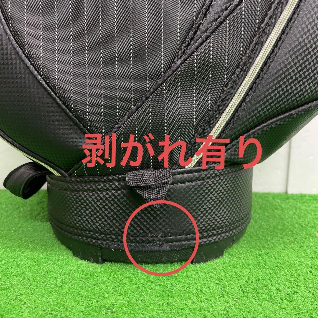 ゼクシオ　XXIO ブラック　メンズ　9インチ ゴルフバッグ　キャディバッグ