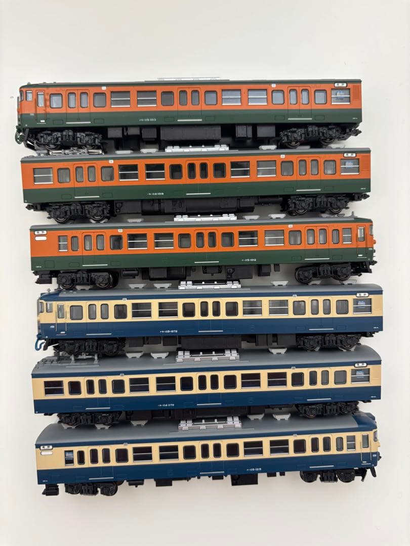 10-1572　しなの鉄道115系(湘南色/横須賀色)6両セット