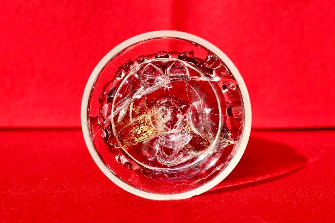 イタリア雑貨・ガラスコレクション【MURANOGLASS 金彩人形　貴婦人】