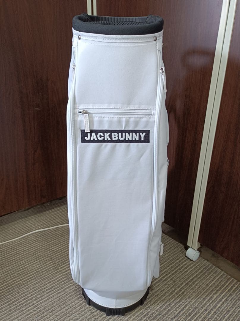 [F1882] 【未使用品】JACK BUNNY キャディバッグ※ボタン外れあり
