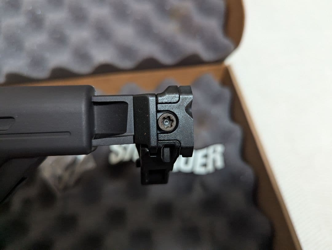 実物SIG SAUER TELESCOPING/FOLDING STOCK