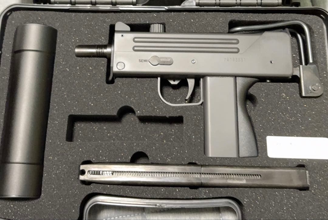 マルゼン イングラム M11 サプレッサー　フル セミ ブローバック