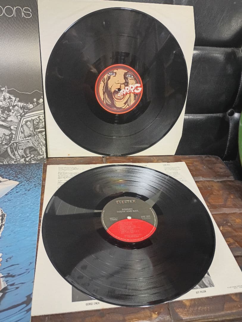 レコード　６枚　輸入盤　オリジナル　ドッケン　ゲイリー・ムーア　ヘヴィ　メタル