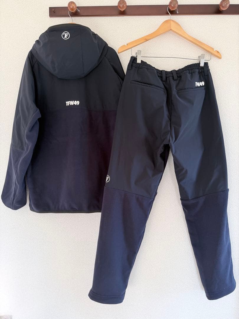 TFW49　フーディ　パンツ　　セットアップ FLEECE サイズS 新作