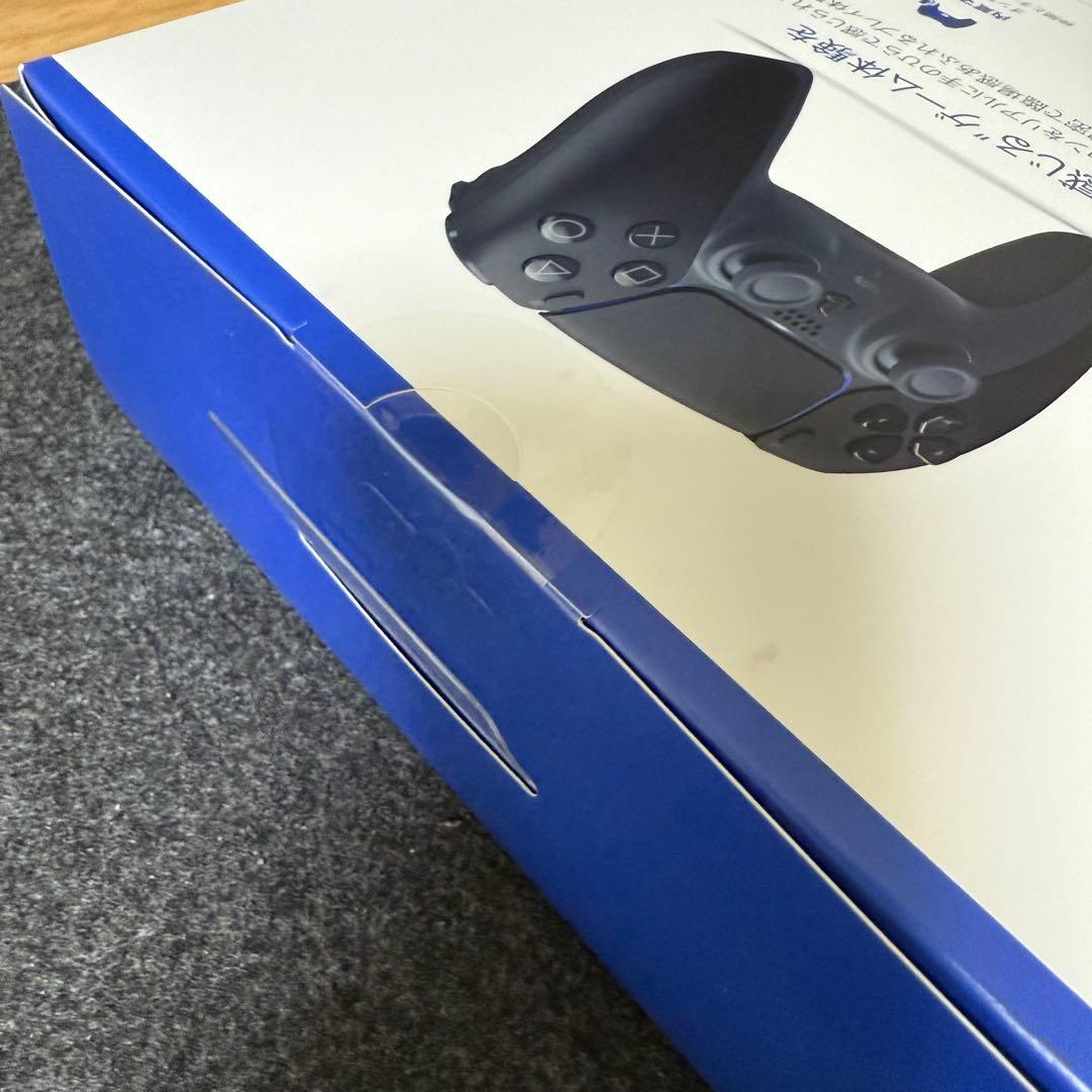 新品 PS5 DualSense ワイヤレスコントローラー　ミッドナイトブラック