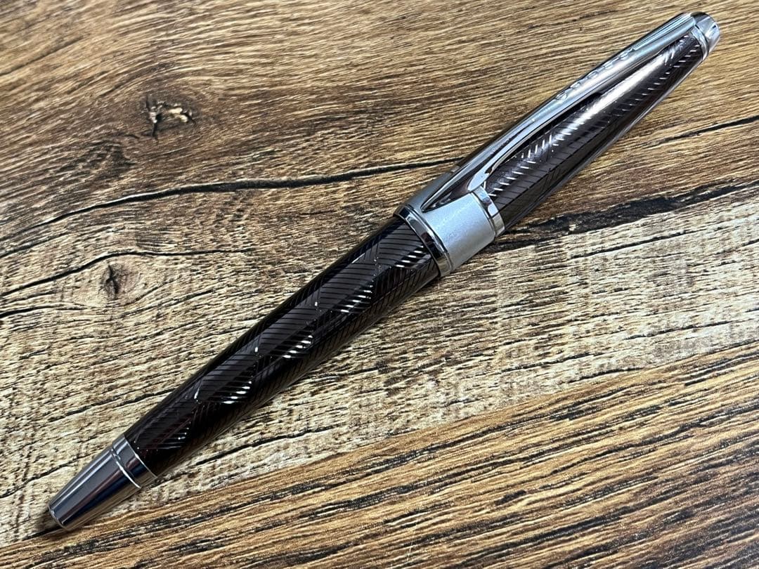CROSS 万年筆 アポジー サブレーブラウン 18k-750 F字 細字