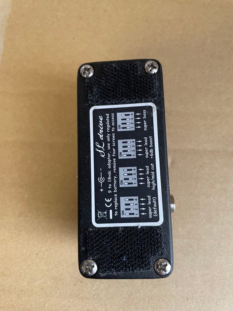 Xotic SL Drive ギターエフェクター
