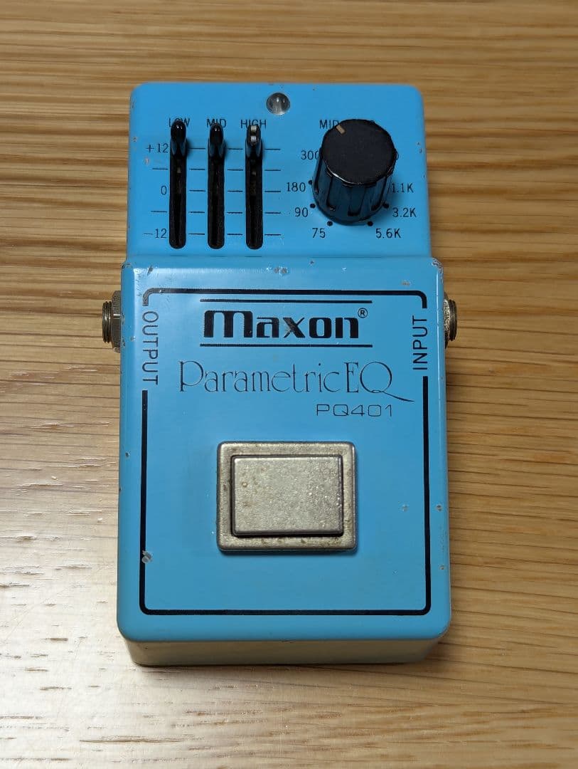 Maxon Parametric EQ PQ401【ヴィンテージイコライザー】