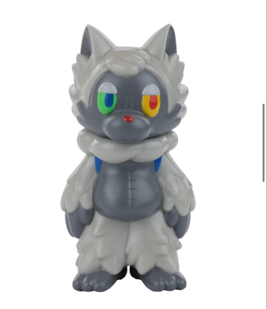 おおかみくん GAME COLOR GRAY ソフビ あらいきりこ氏