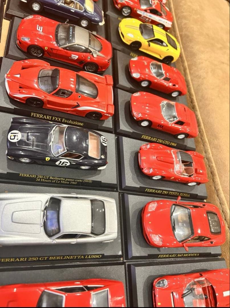 フェラーリ　コレクション　アシェット　Ferrari ミニカーまとめ売り　55台