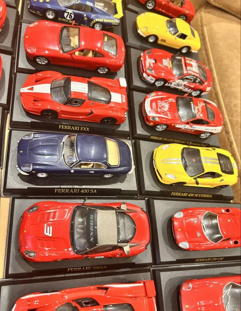 フェラーリ　コレクション　アシェット　Ferrari ミニカーまとめ売り　55台