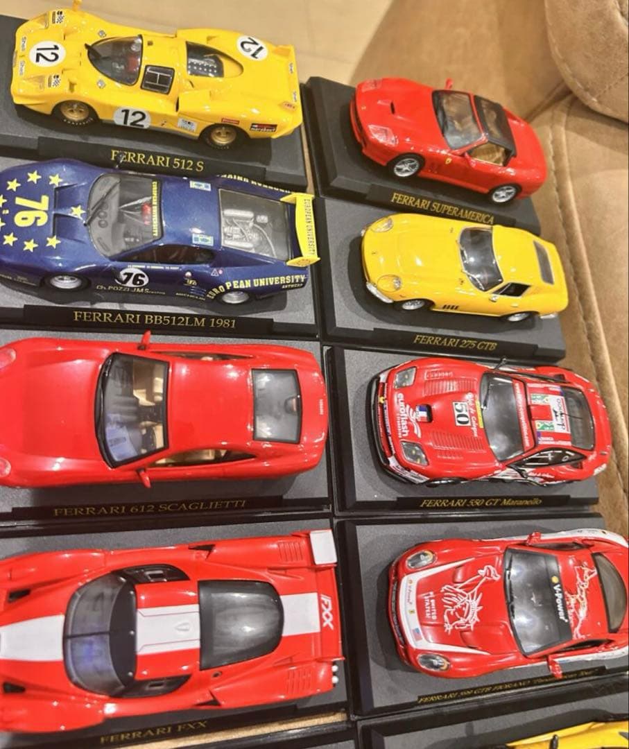 フェラーリ　コレクション　アシェット　Ferrari ミニカーまとめ売り　55台