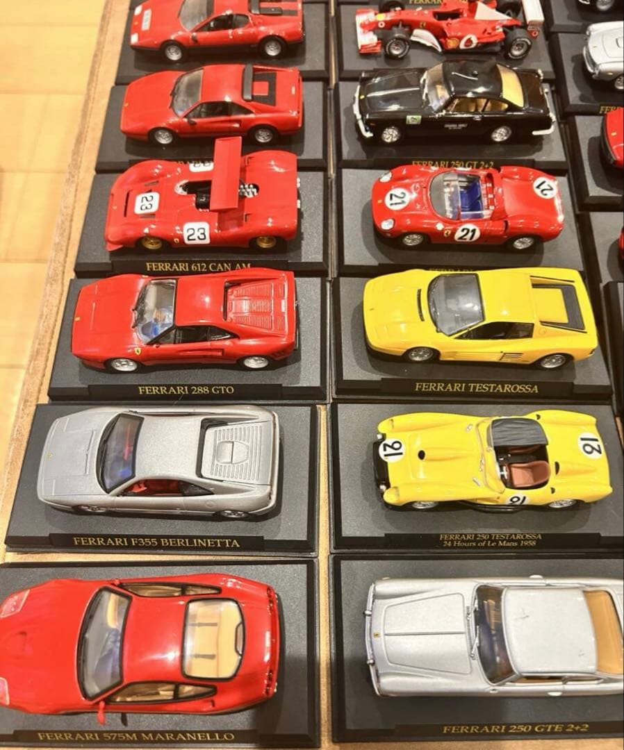 フェラーリ　コレクション　アシェット　Ferrari ミニカーまとめ売り　55台
