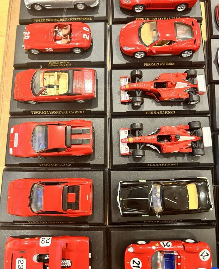 フェラーリ　コレクション　アシェット　Ferrari ミニカーまとめ売り　55台