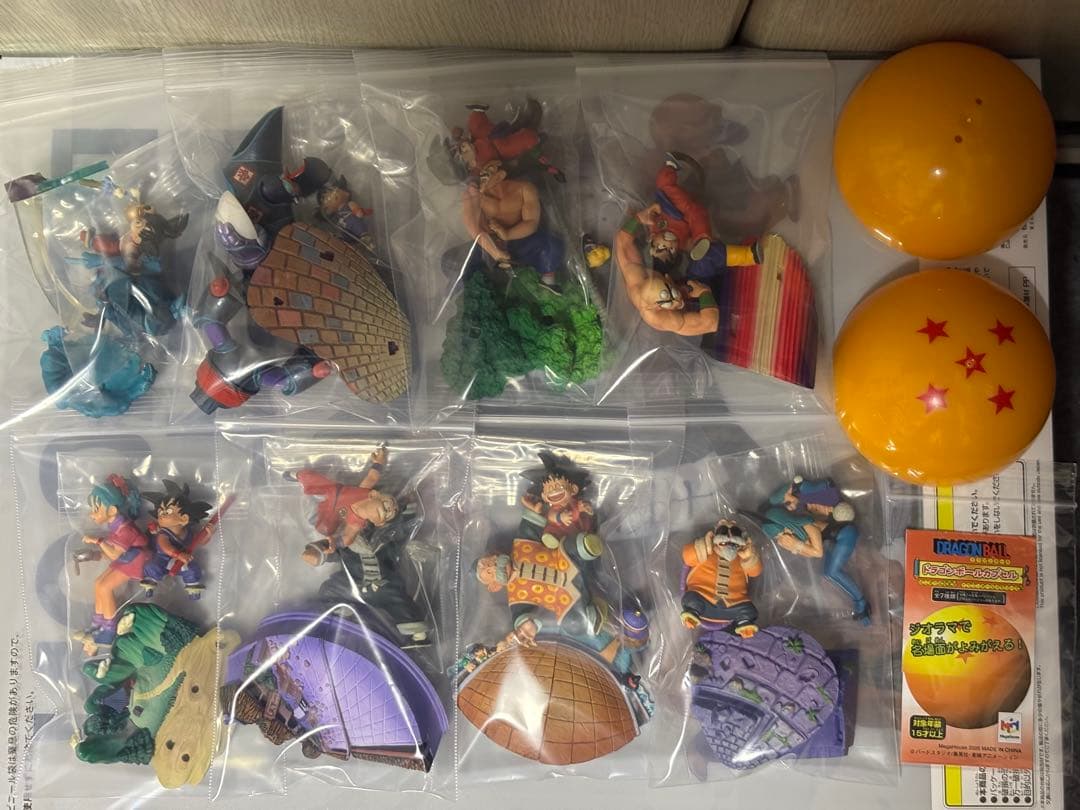 ドラカプ　はじまりは四星球　ドラゴンボールメモリーズ編　彩色コンプセット　希少