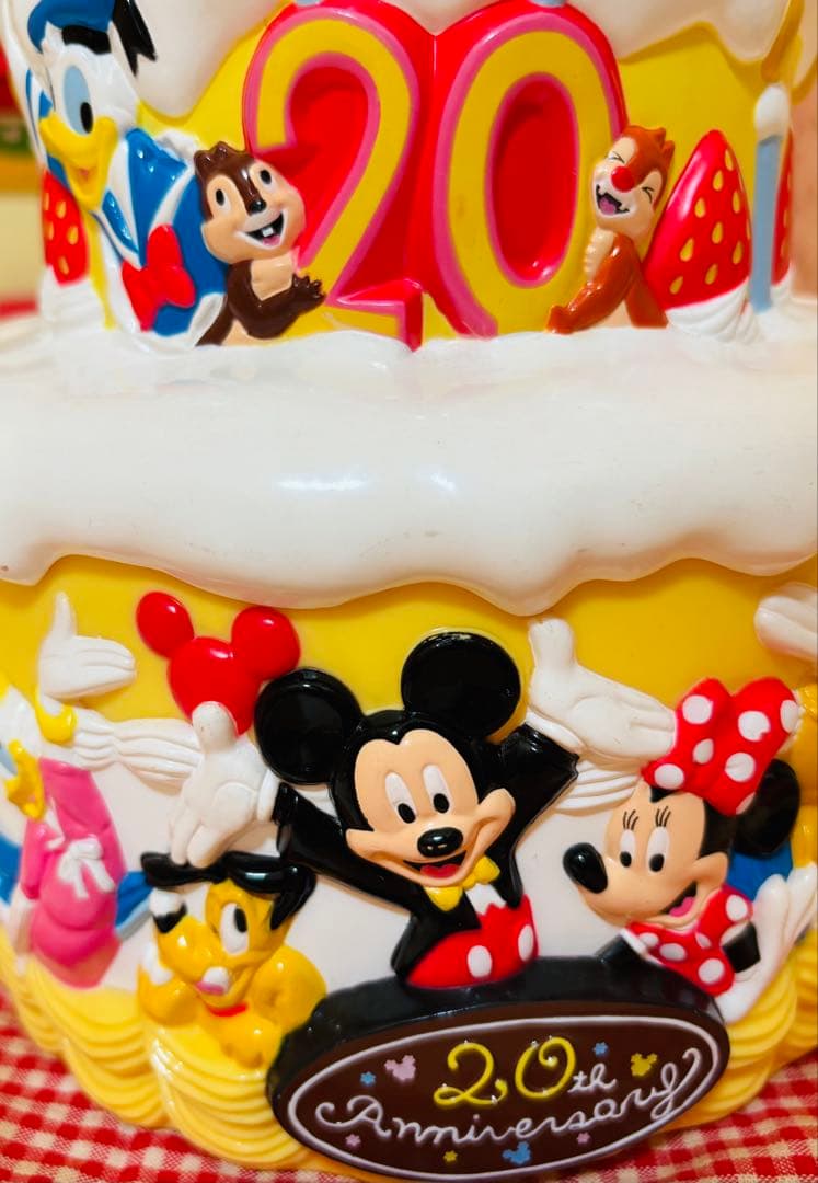 【たかさま専用】東京ディズニーランド☆20周年記念デコレーションケーキ 小物入れ