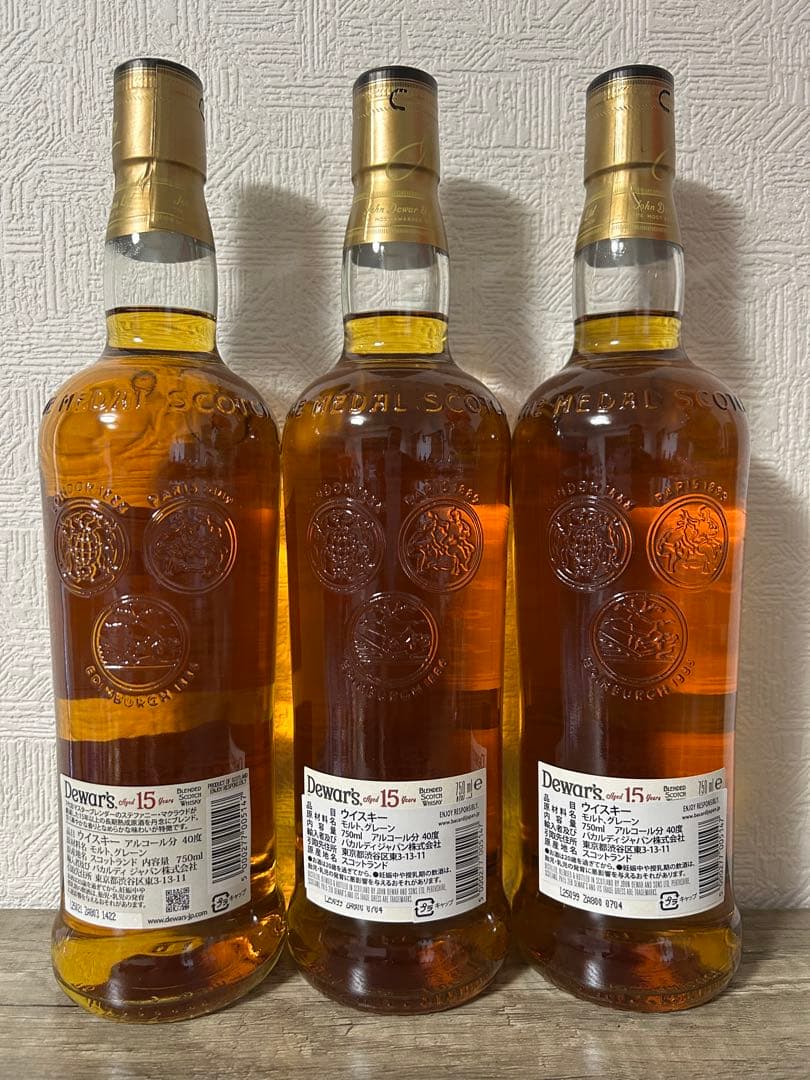 m.takaDewar's 15年